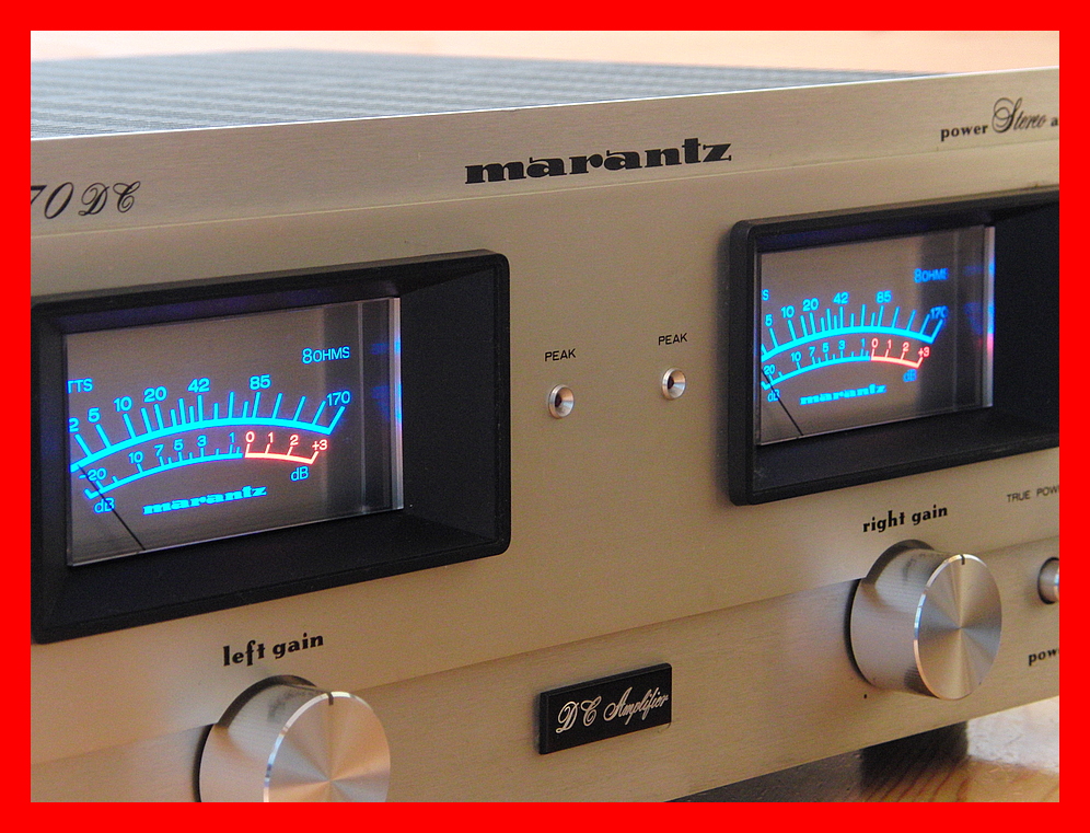 ### Marantz 27 "twenty seven" mit gravierter Front und Woodcase!
