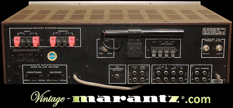 Marantz 2325  -  vintage-marantz.com