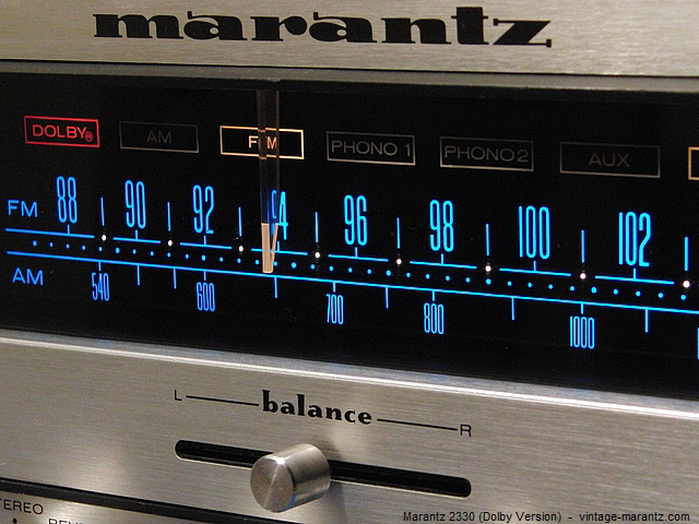 Marantz 2330 (Dolby Version)  -  vintage-marantz.com