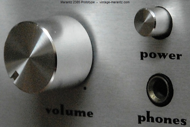 Marantz 2385 Prototype  -  vintage-marantz.com