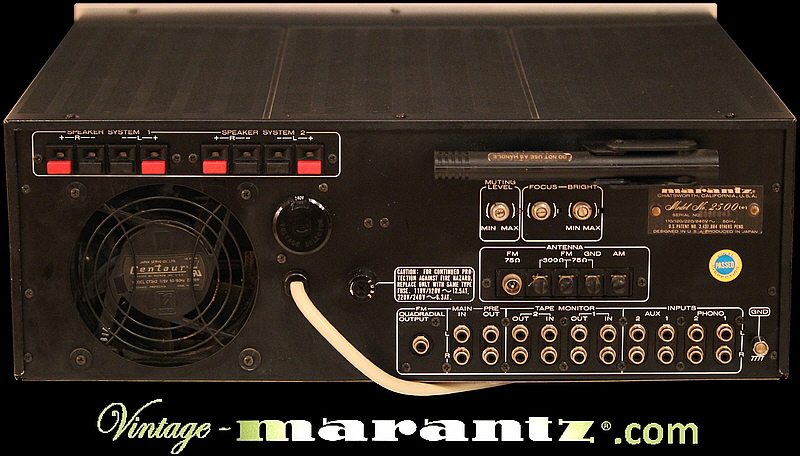 Marantz 2500  -  vintage-marantz.com