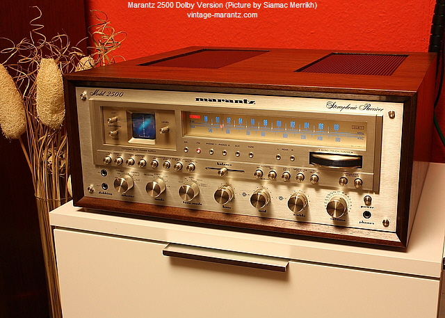 Marantz 2500 Dolby Version (Picture by Siamac Merrikh)
vintage-marantz.com