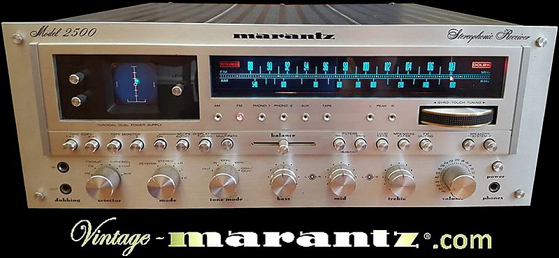 Marantz 2500 Dolby (picture by Siamac Merrikh)  -  vintage-marantz.com
