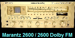 Marantz 2600 / 2600 Dolby FM