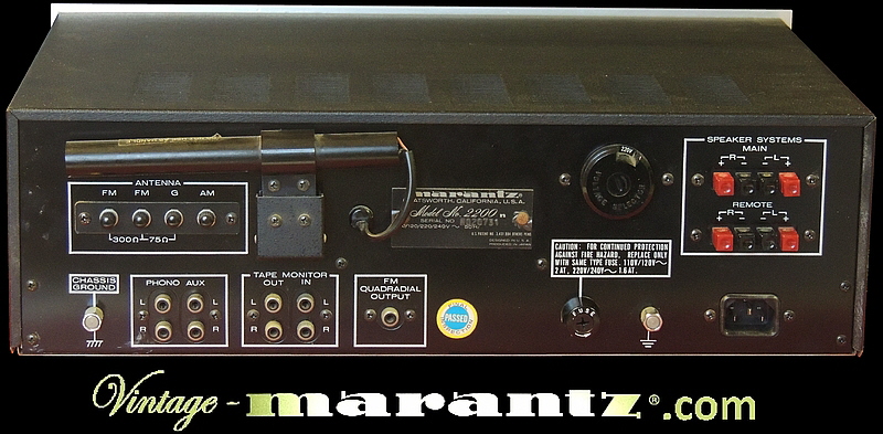 Marantz 2200  -  vintage-marantz.com