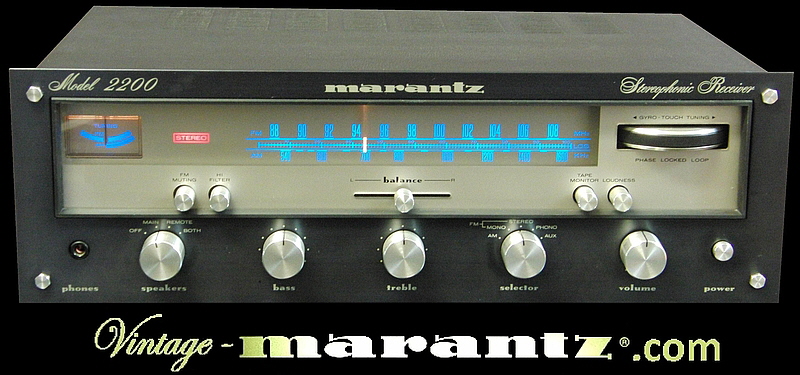 Marantz 2200 Black  -  vintage-marantz.com