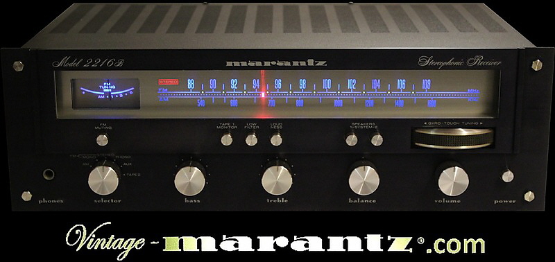 Marantz 2216B Black  -  vintage-marantz.com