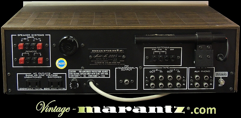 Marantz 2225  -  vintage-marantz.com