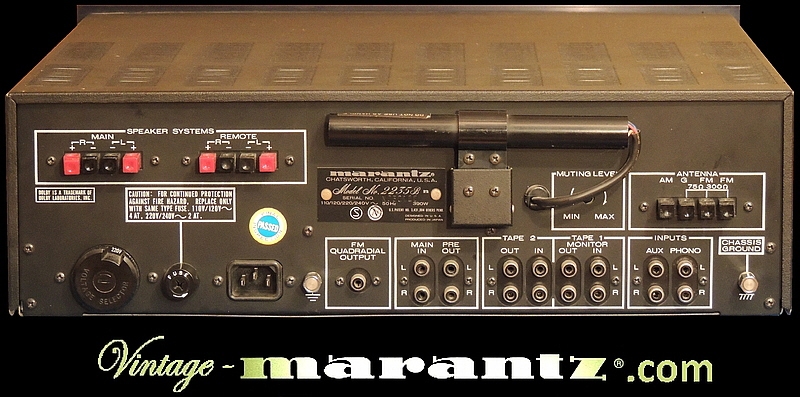 Marantz 2235B black  -  vintage-marantz.com