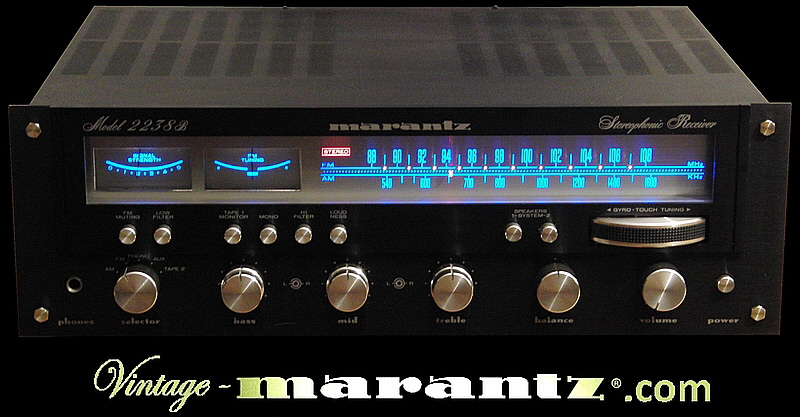 Marantz 2238B black  -  vintage-marantz.com