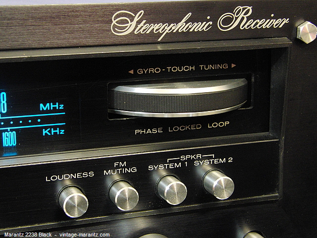 Marantz 2238 Black  -  vintage-marantz.com
