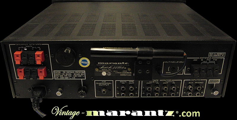 Marantz 2250B black  -  vintage-marantz.com