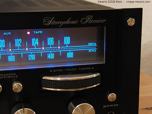 Marantz 2252B Black  -  vintage-marantz.com