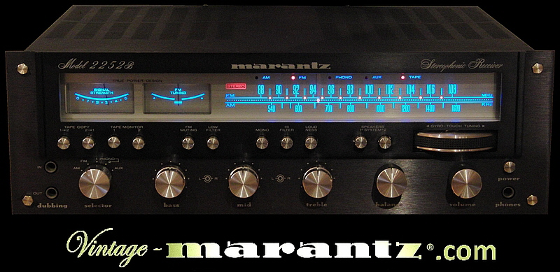 Marantz 2252B black  -  vintage-marantz.com