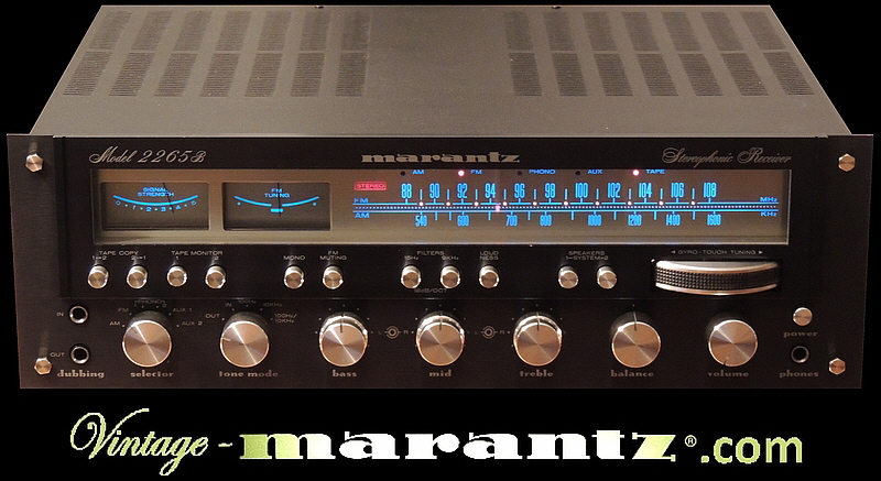 Marantz 2265B black  -  vintage-marantz.com