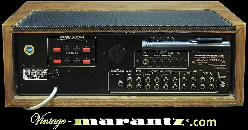 Marantz 2285B black  -  vintage-marantz.com