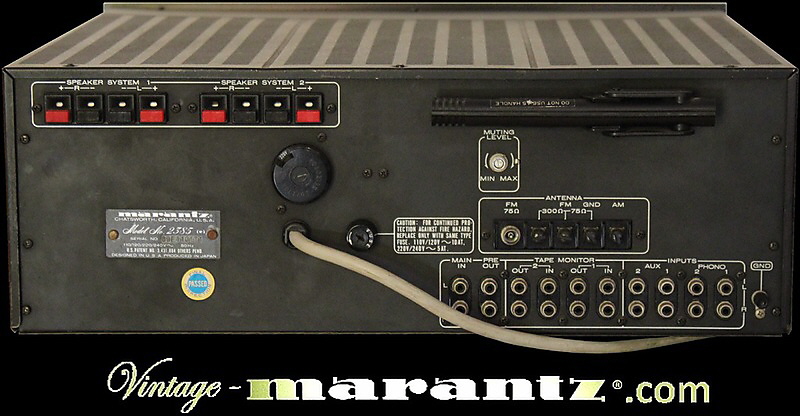 Marantz 2385 black  -  vintage-marantz.com