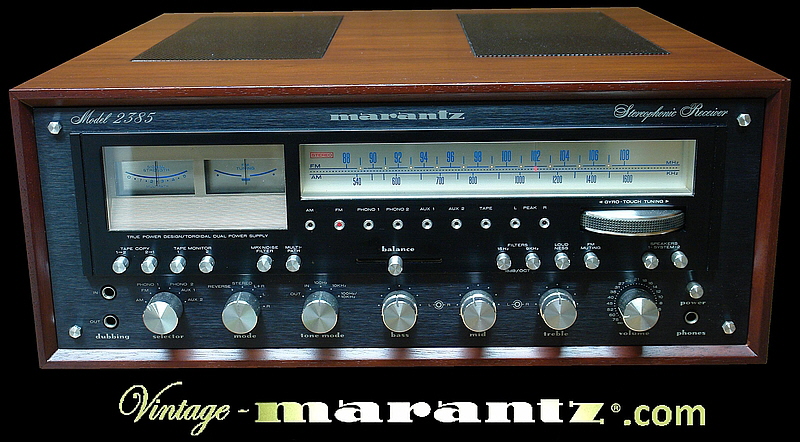 Marantz 2385 black  -  vintage-marantz.com