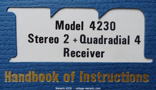 Marantz 4230  -  vintage-marantz.com