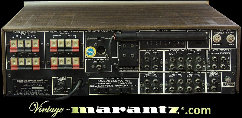 Marantz 4240  -  vintage-marantz.com