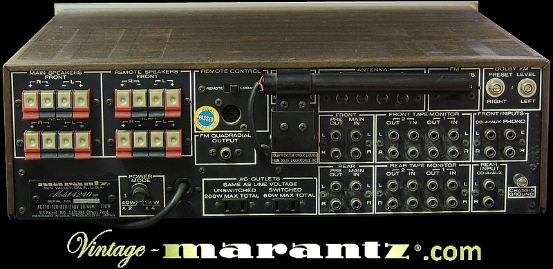 Marantz 4240  -  vintage-marantz.com