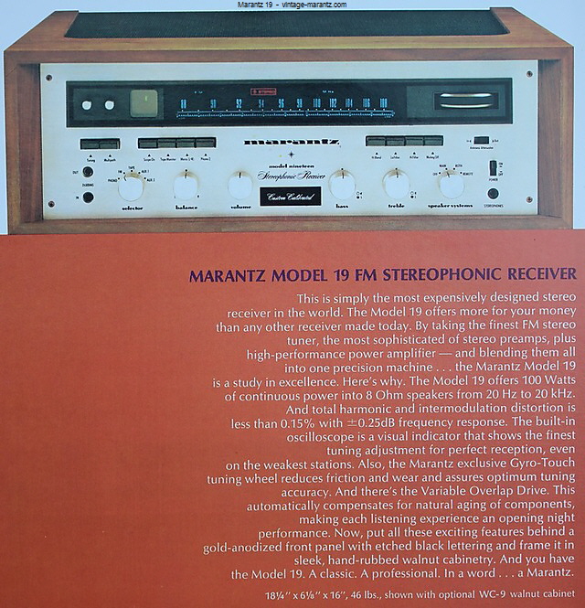 Marantz 19  -  vintage-marantz.com