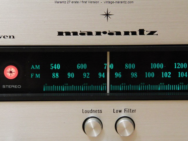 Marantz 27 erste / first Version  -  vintage-marantz.com