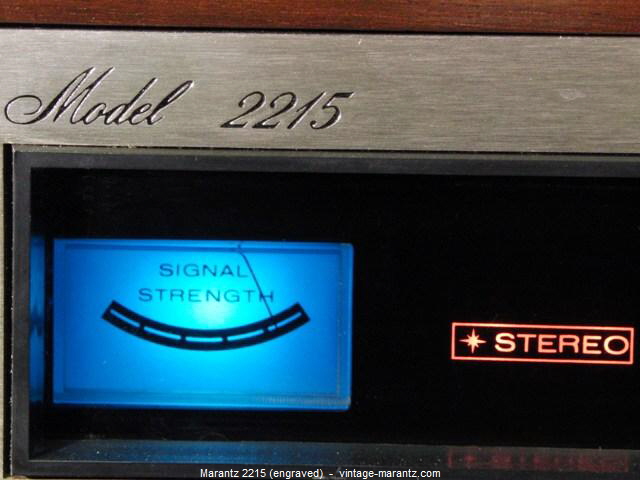 Marantz 2215 (engraved)  -  vintage-marantz.com