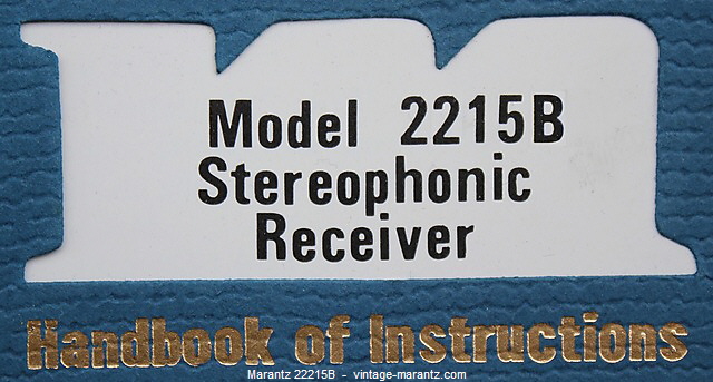 Marantz 22215B  -  vintage-marantz.com