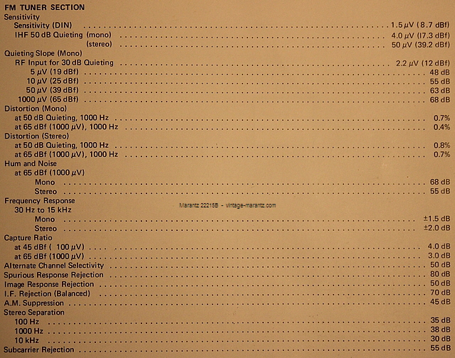 Marantz 22215B  -  vintage-marantz.com