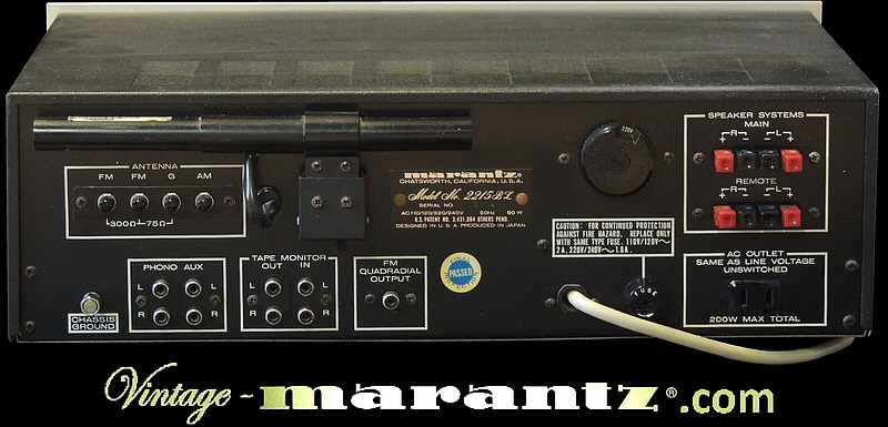 Marantz 2215BL  -  vintage-marantz.com