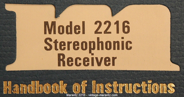 Marantz 2216 - vintage-marantz.com