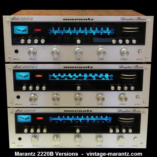 Marantz 2220B Versions  -  vintage-marantz.com
