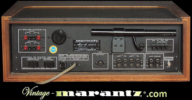 Marantz 2225L  -  vintage-marantz.com