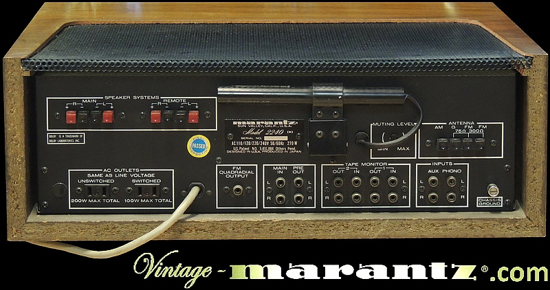 Marantz 2240  -  vintage-marantz.com