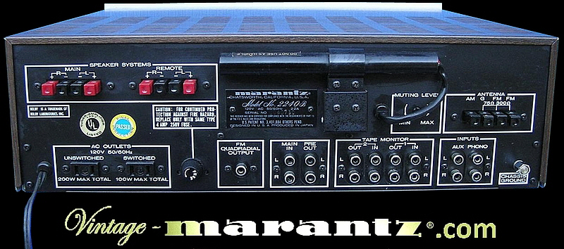 Marantz 2240B  -  vintage-marantz.com