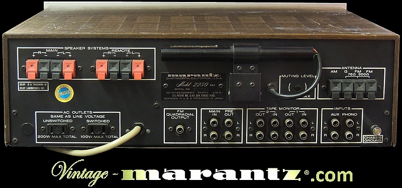 Marantz 2250  -  vintage-marantz.com
