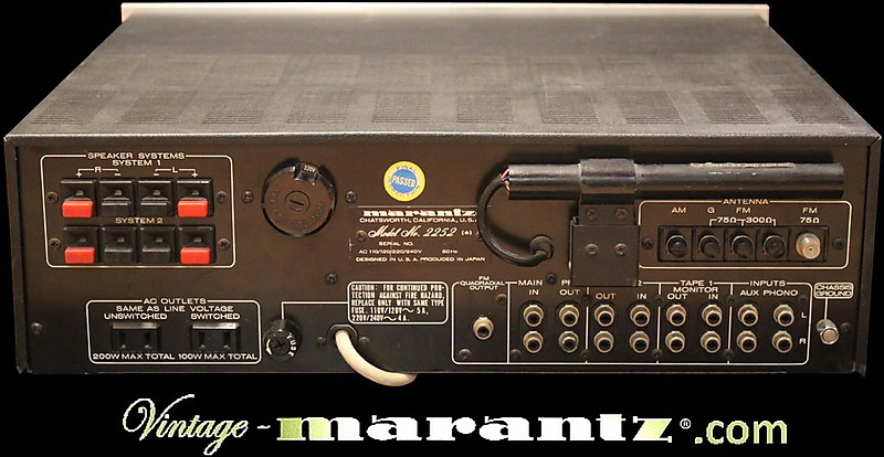 Marantz 2252  -  vintage-marantz.com