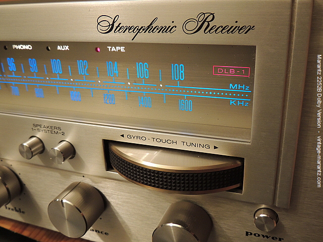 Marantz 2252B Dolby Version  -  vintage-marantz.com