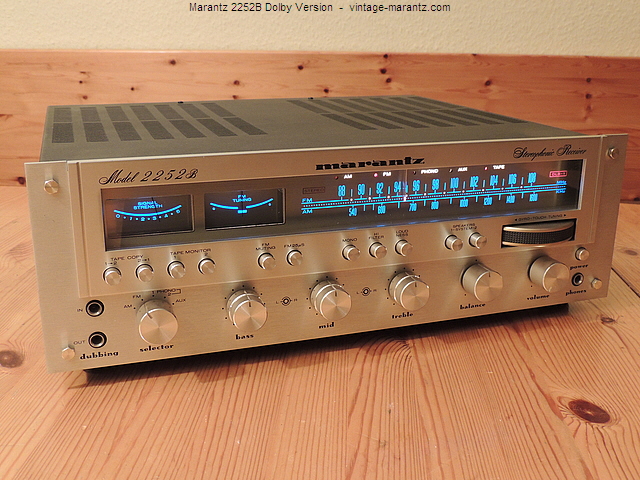 Marantz 2252B Dolby Version  -  vintage-marantz.com