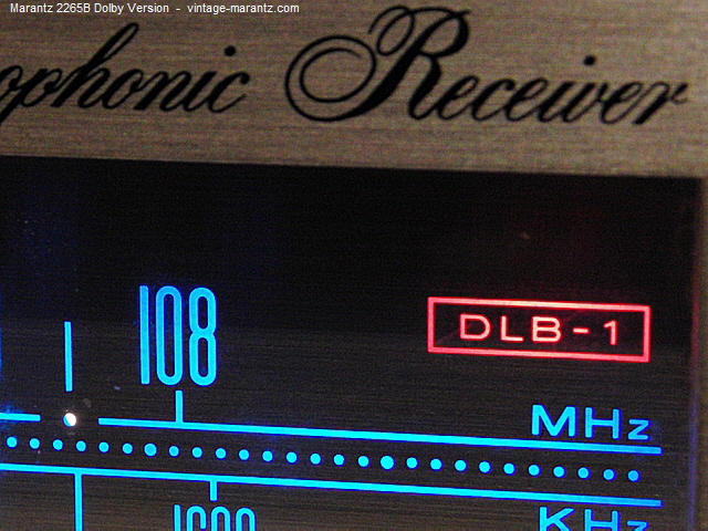 Marantz 2265B Dolby Version  -  vintage-marantz.com