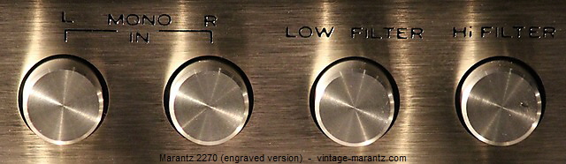 Marantz 2270 (engraved version)  -  vintage-marantz.com