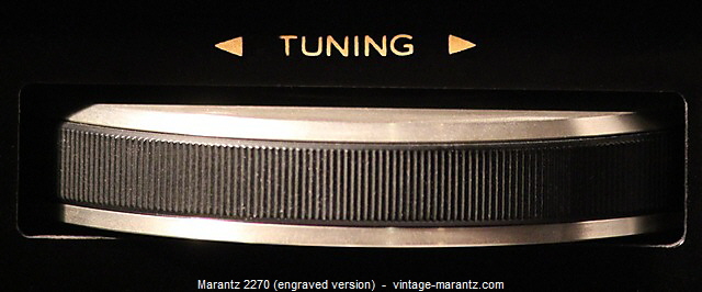 Marantz 2270 (engraved version)  -  vintage-marantz.com