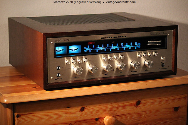 Marantz 2270 (engraved version)  -  vintage-marantz.com