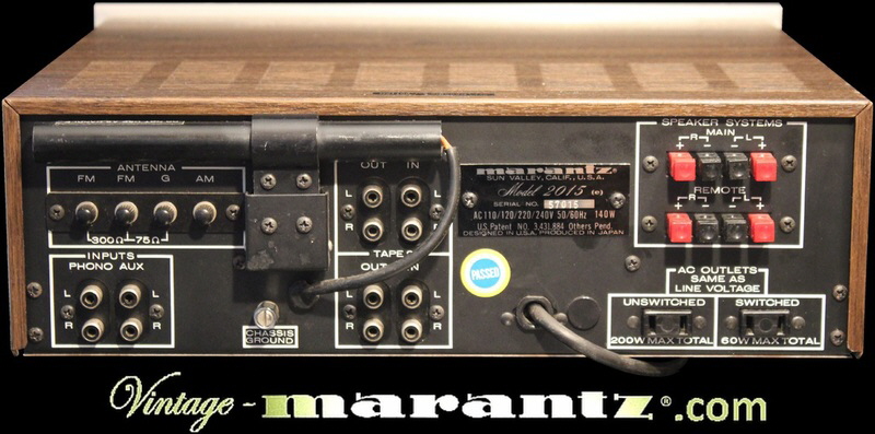 Marantz 2015 (4-Button-Version)  -  vintage-marantz.com