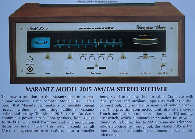 Marantz 2015  -  vintage-marantz.com