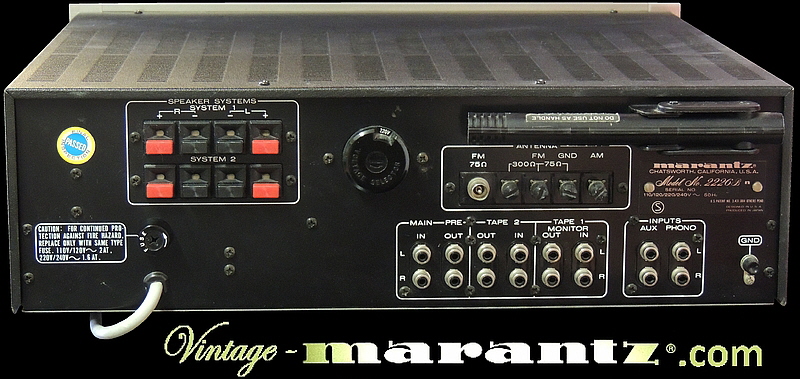 Marantz 2226B  -  vintage-marantz.com