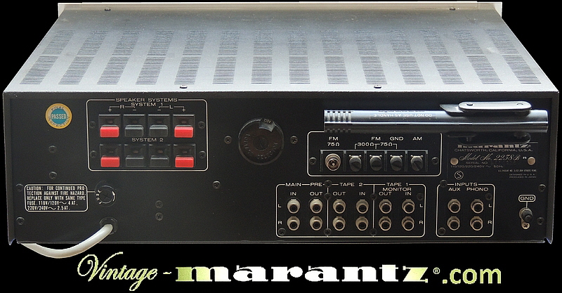 Marantz 2238B  -  vintage-marantz.com