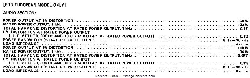 Marantz 2285B  -  vintage-marantz.com