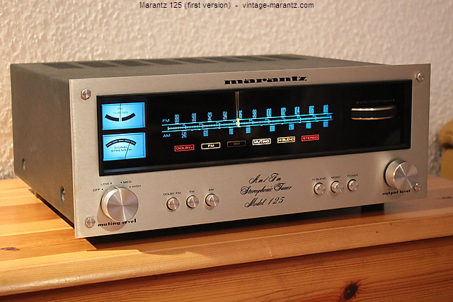 Marantz 125 (first version)  -  vintage-marantz.com